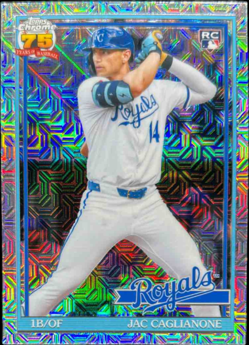 Jac Caglianone 2026 Topps Silver Pack #91C-6 1991 Topps Chrome