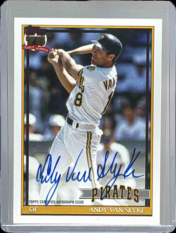 2026 Topps #91A-AVS 1991 Topps Autographs