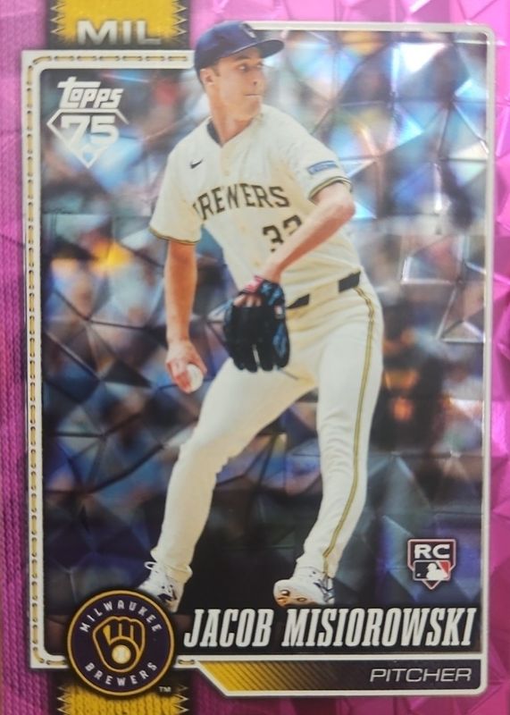 2026 Topps #10 Pink Diamante Foil