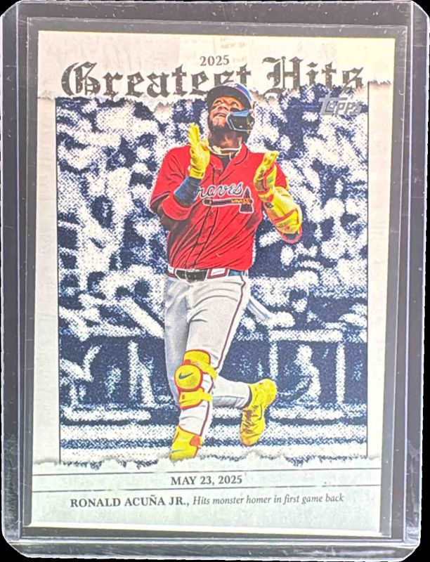Ronald Acuna Jr. 2026 Topps #GH-19 2025 Greatest Hits Price Guide
