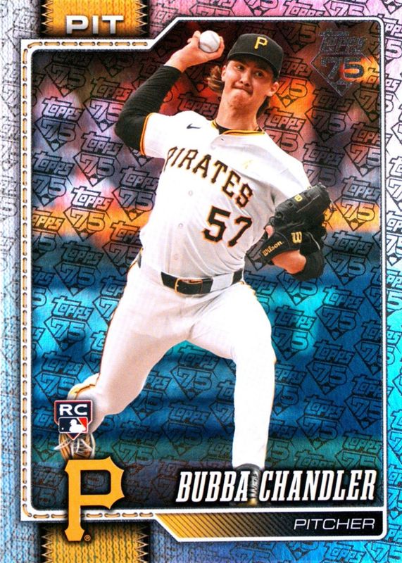 2026 Topps Series 1 #283 75 Years of Topps /75