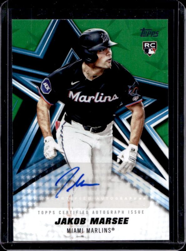 2026 Topps #BSA-JMA Baseball Stars Autographs - Green /99