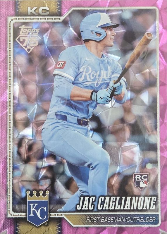 2026 Topps #138 Pink Diamante Foil