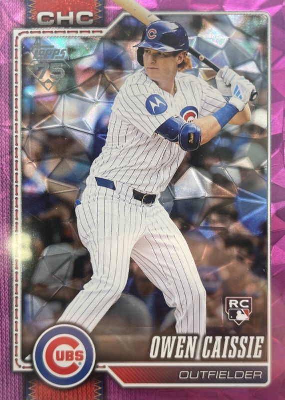 2026 Topps #233 Pink Diamante Foil