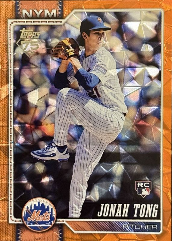 2026 Topps #4 Orange Diamante Foil /25