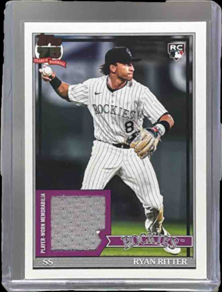 Ryan Ritter 2026 Topps #91R-RR 1991 Topps Relic Price Guide - Sports ...