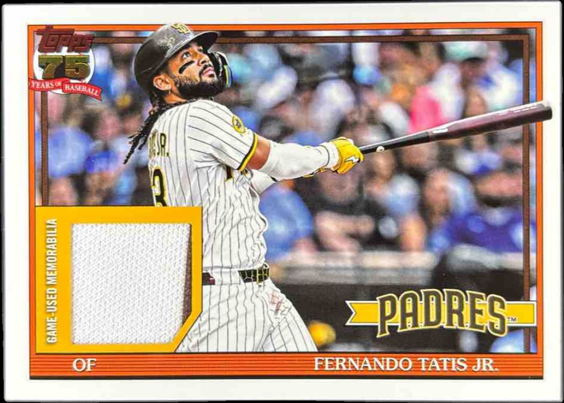Fernando Tatis Jr. 2026 Topps #91R-FTJ 1991 Topps Relic Price