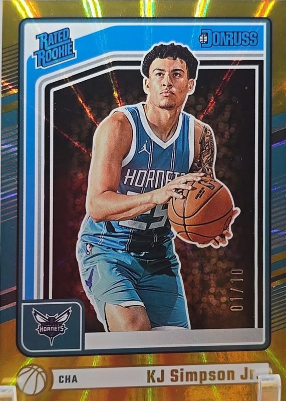 2024 Prizm #247 Gold Lazer /10