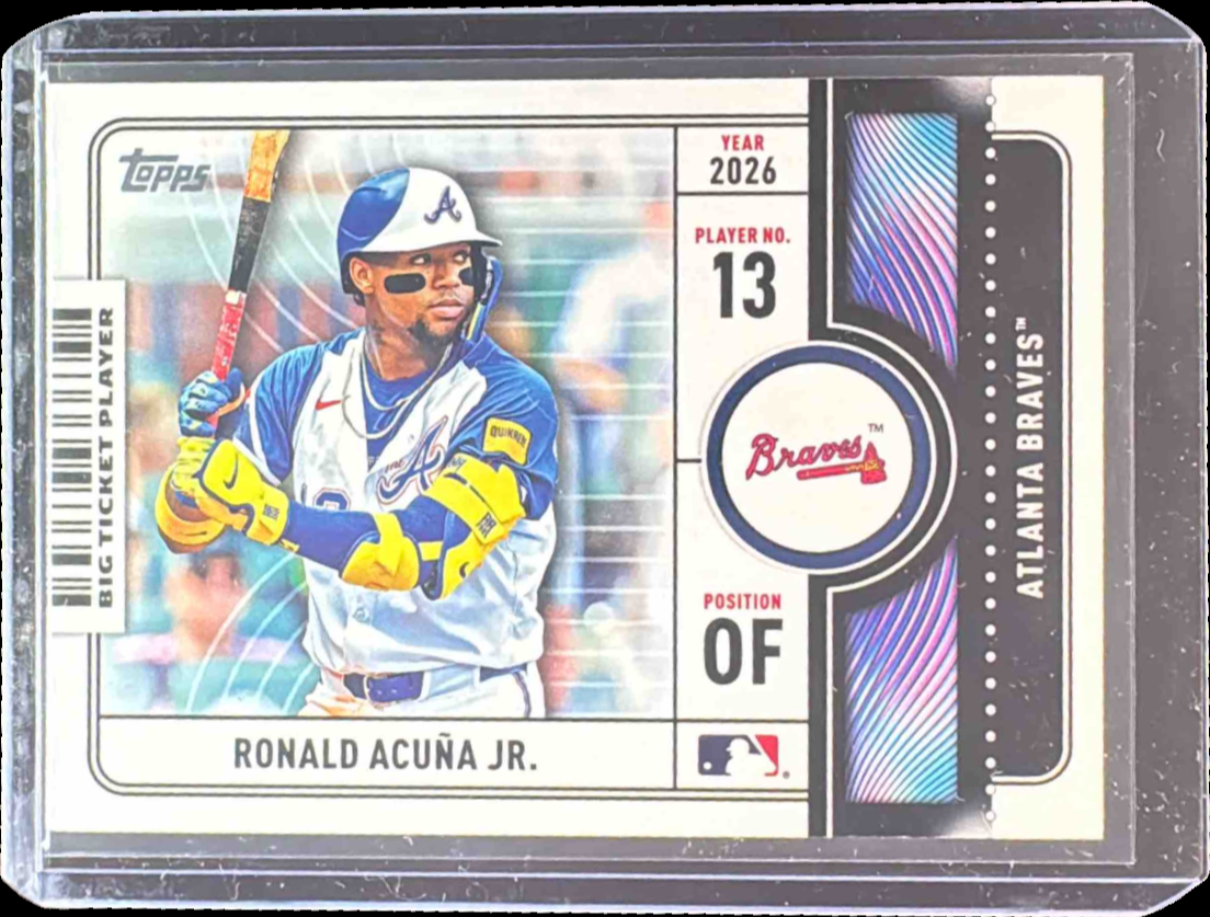 Ronald Acuna Jr. 2026 Topps #BTP-7 Big Ticket Players Price Guide