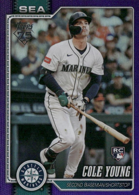 2026 Topps #129 Purple Rainbow Foil /250