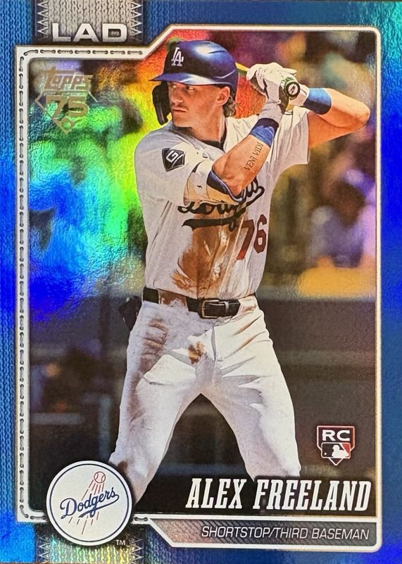 2026 Topps #74 Blue Rainbow Foil /150