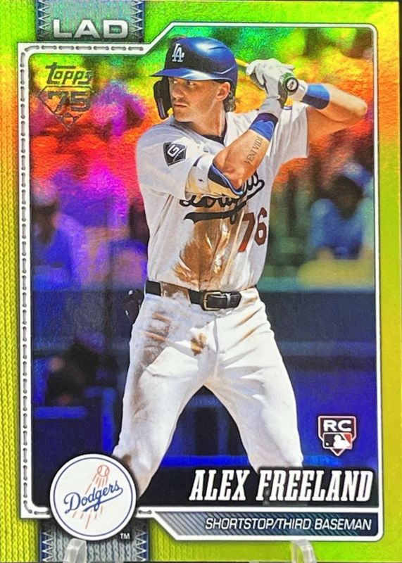 2026 Topps #74 Yellow Rainbow Foil /399