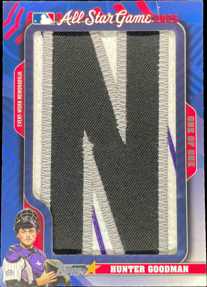 Hunter Goodman 2026 Topps Series 1 #ITN-HG In The Name All-Star Game ...