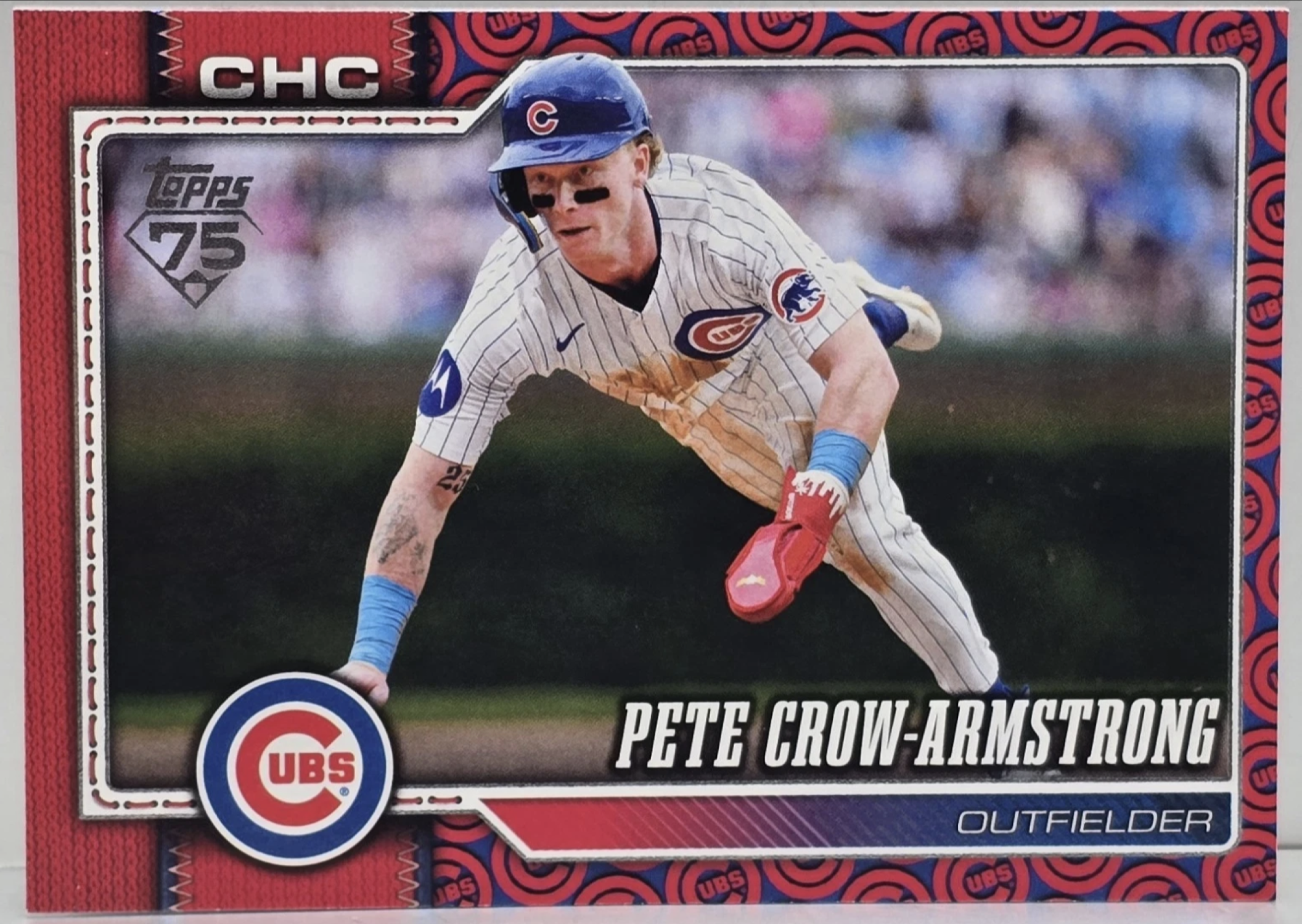 Pete Crow-Armstrong 2026 Topps #196 Team Color Border Variation