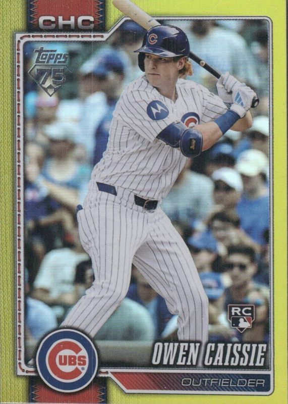 2026 Topps #233 Yellow Rainbow Foil /399