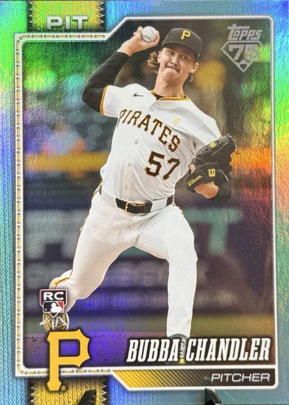 2026 Topps #283 Aqua Rainbow Foil