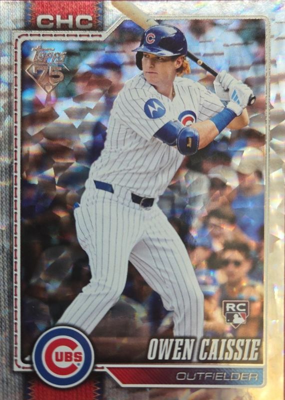 2026 Topps #233 Silver Crackleboard Foil