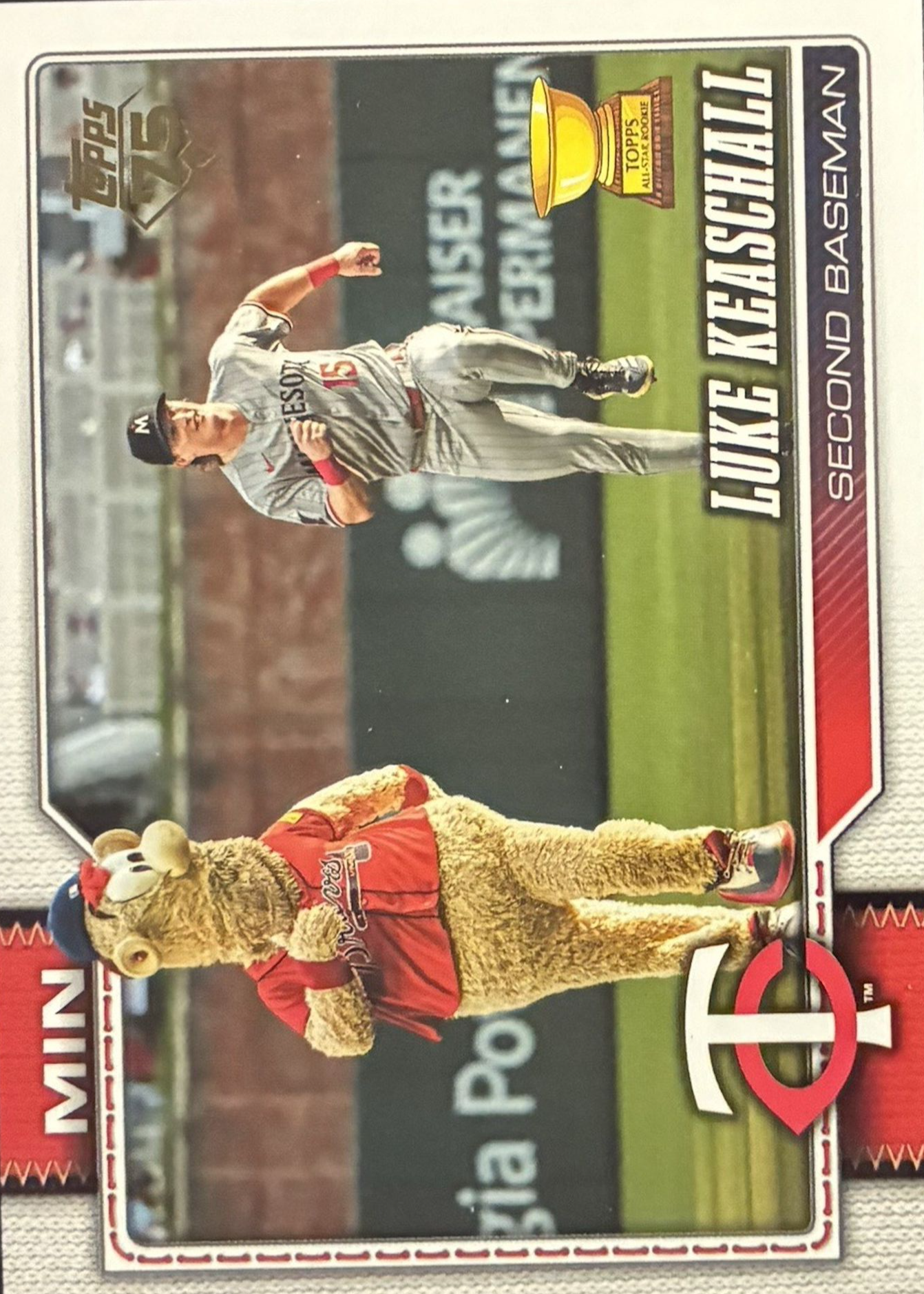 Luke Keaschall 2026 Topps #3 Golden Mirror Variation /(SSP) Price