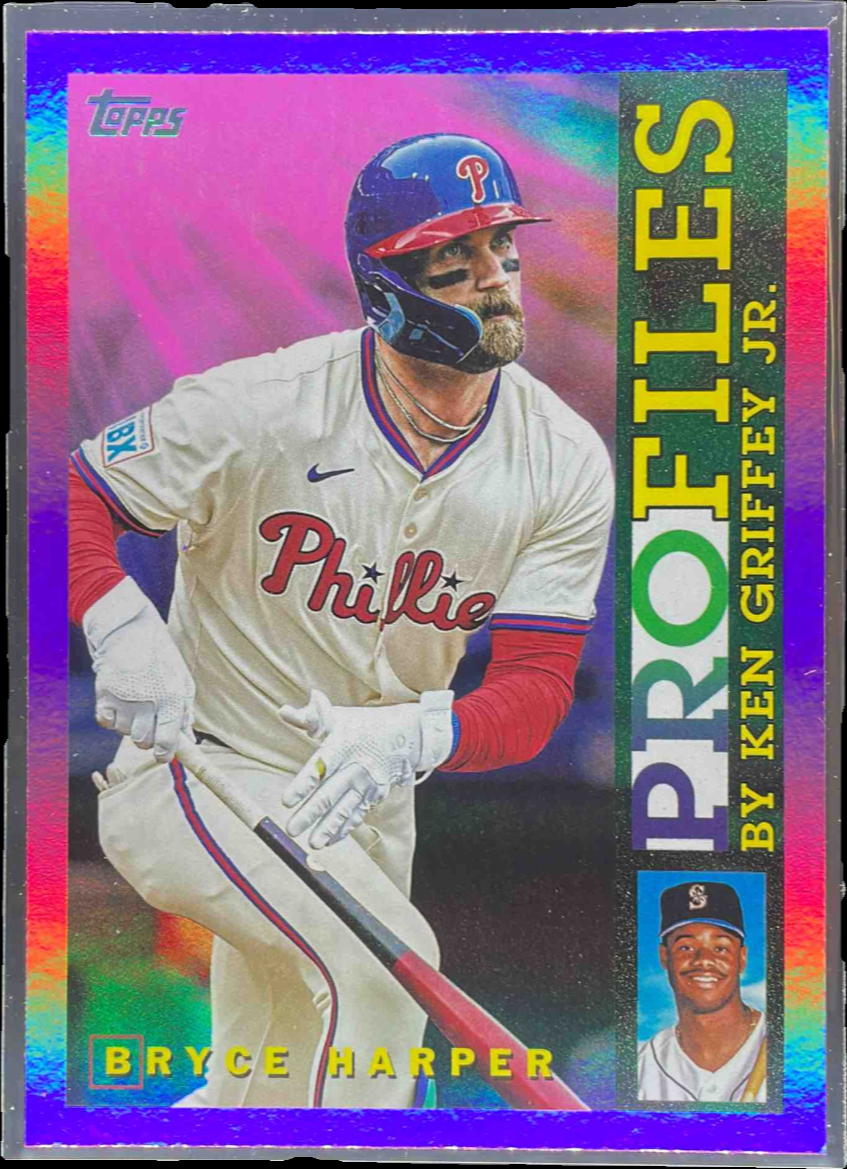 Bryce Harper 2026 Topps #TP-19 Topps Profiles - Pink Foil Price