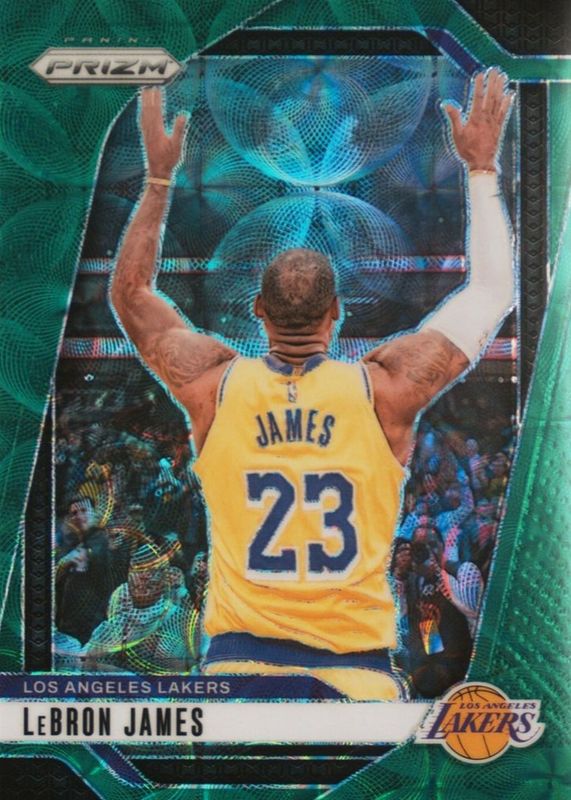LeBron James 2024 Prizm #130 Choice Green /8 RAW