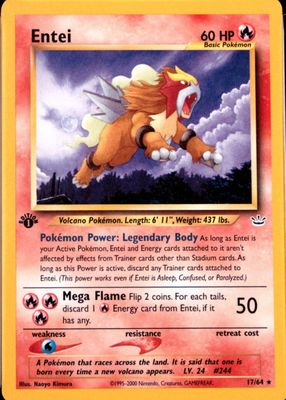 2001 Neo Revelation #17/64 1st Edition