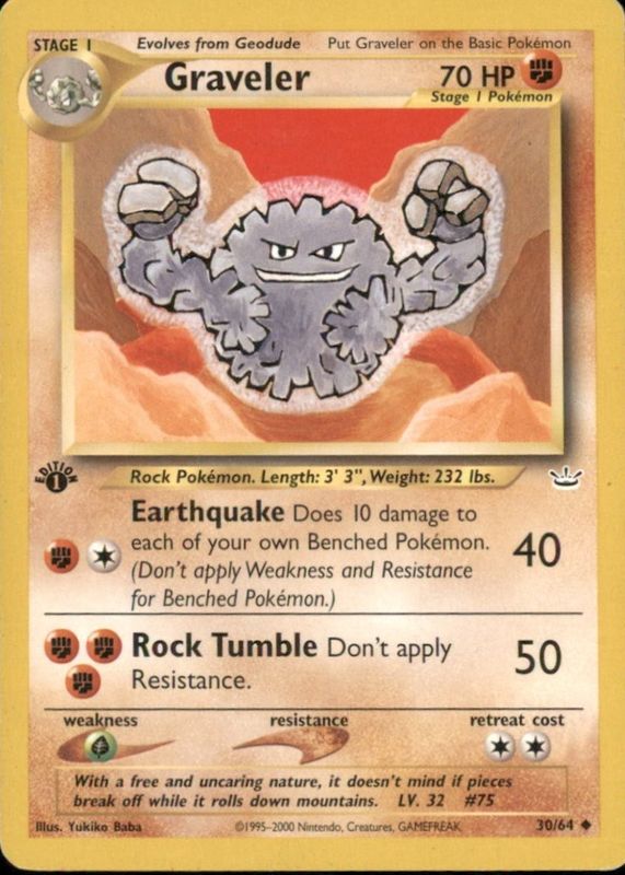 2001 Neo Revelation #30/64 1st Edition