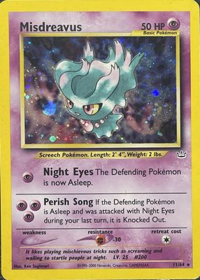 2001 Neo Revelation #11/64 Unlimited Holo