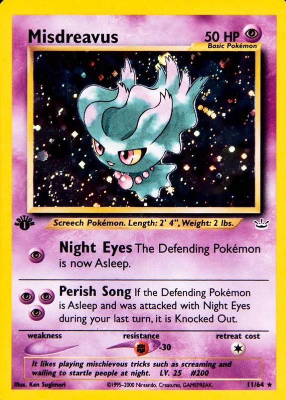 2001 Neo Revelation #11/64 1st Edition Holo