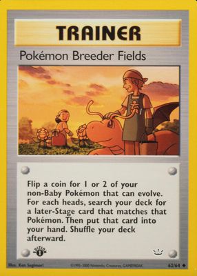 2001 Neo Revelation #62/64 1st Edition