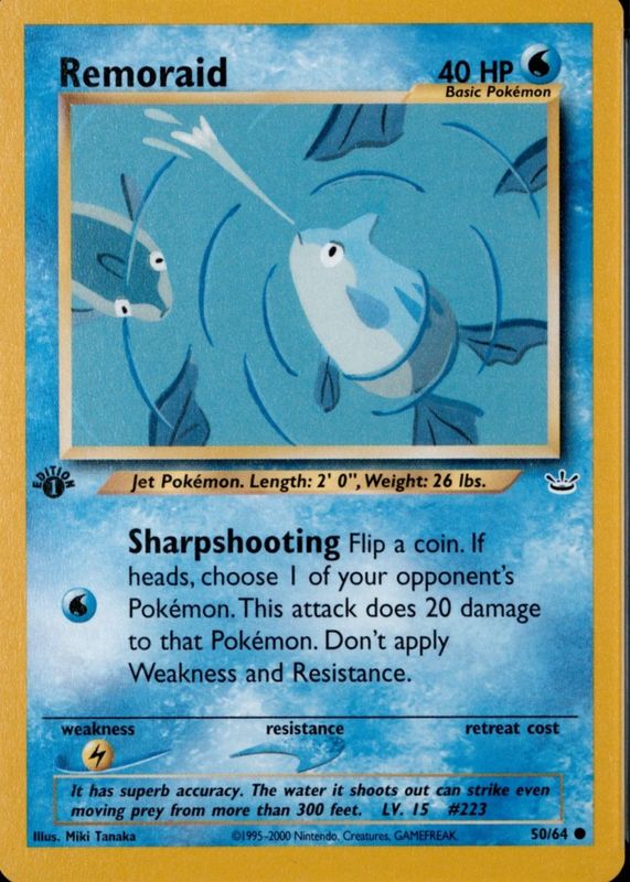 2001 Neo Revelation #50/64 1st Edition