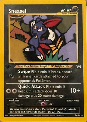 2001 Neo Revelation #24/64 1st Edition