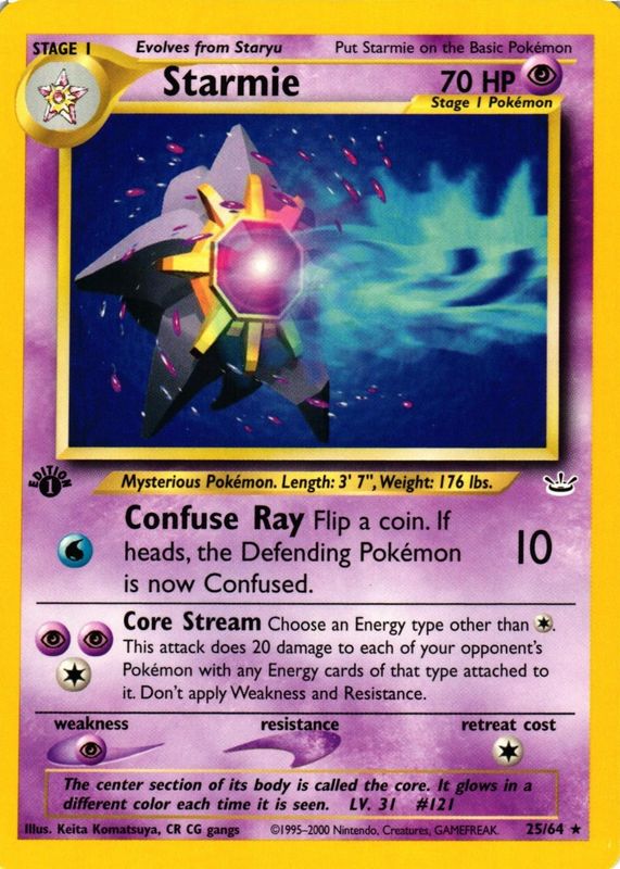 2001 Neo Revelation #25/64 1st Edition