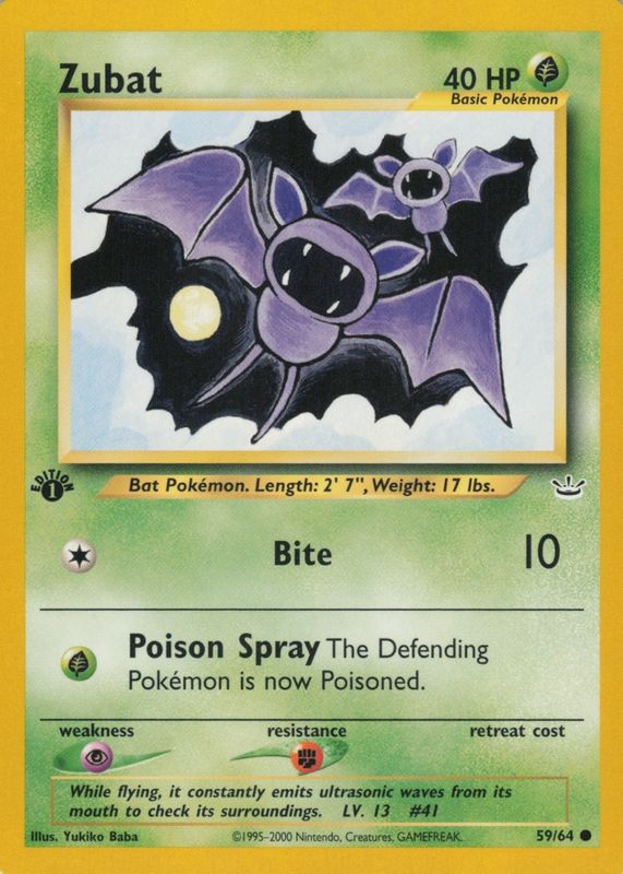 2001 Neo Revelation #59/64 1st Edition