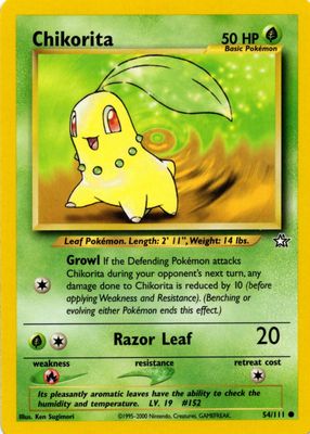 2000 Neo Genesis #54/111 Unlimited