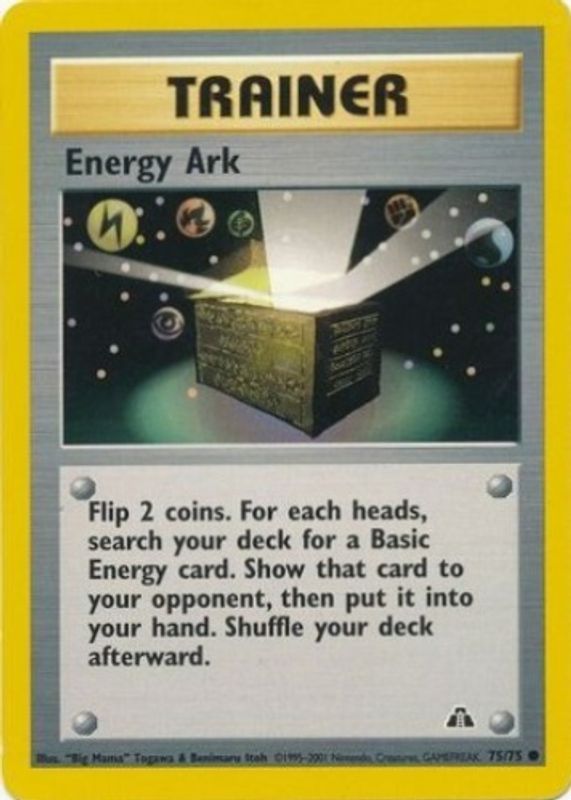 2001 Neo Discovery #75/75 Unlimited