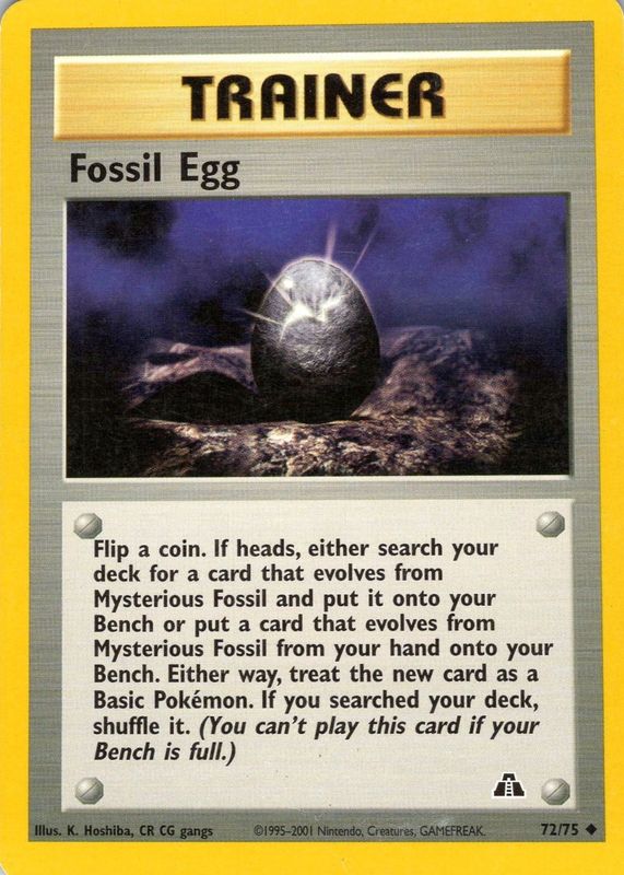 2001 Neo Discovery #72/75 Unlimited