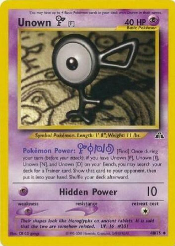 2001 Neo Discovery #48/75 Unlimited