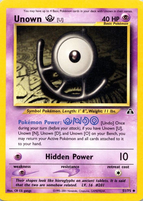 2001 Neo Discovery #51/75 Unlimited