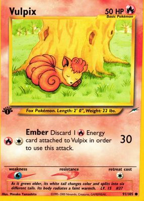 2002 Neo Destiny #91/105 1st Edition