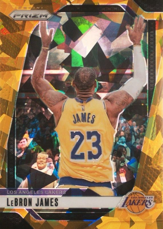 LeBron James 2024 Prizm #130 Gold Ice /10 RAW