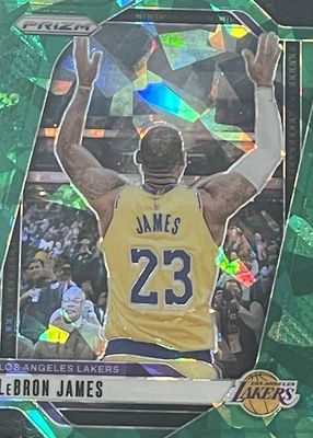 2022-23 Panini Chronicles Vertex LeBron James Pink No.185