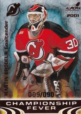 2000 Pacific Aurora #14 Championship Fever - Copper /90