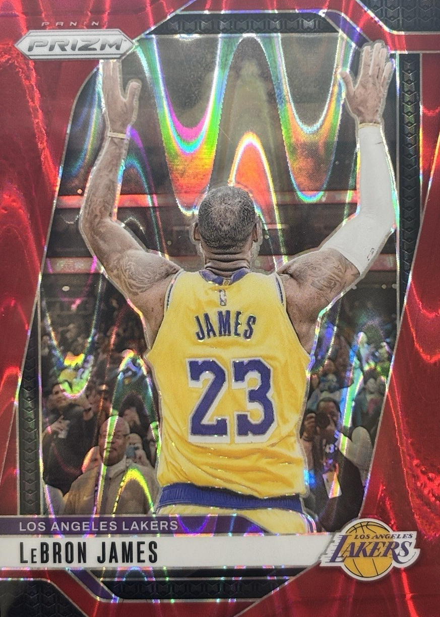 その他 2016-17 prizm mosaic Lebron James red LeBron James 2016-17 Panini Prizm Mosaic Red Prizm #64