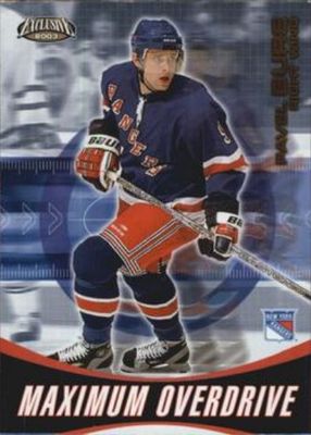 2002 Pacific Exclusive #14 Maximum Overdrive