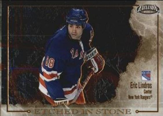 2002 Pacific Exclusive #8 Etched in Stone