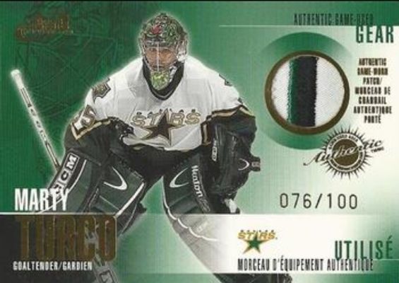 2003 Pacific Atomic McDonald's #9 Authentic Game Worn Patch Gold /100