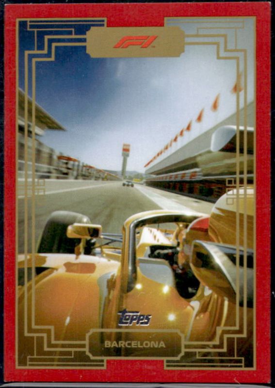 2022 Topps Formula 1 #ADGP-CT Art du Grand Prix Red /5