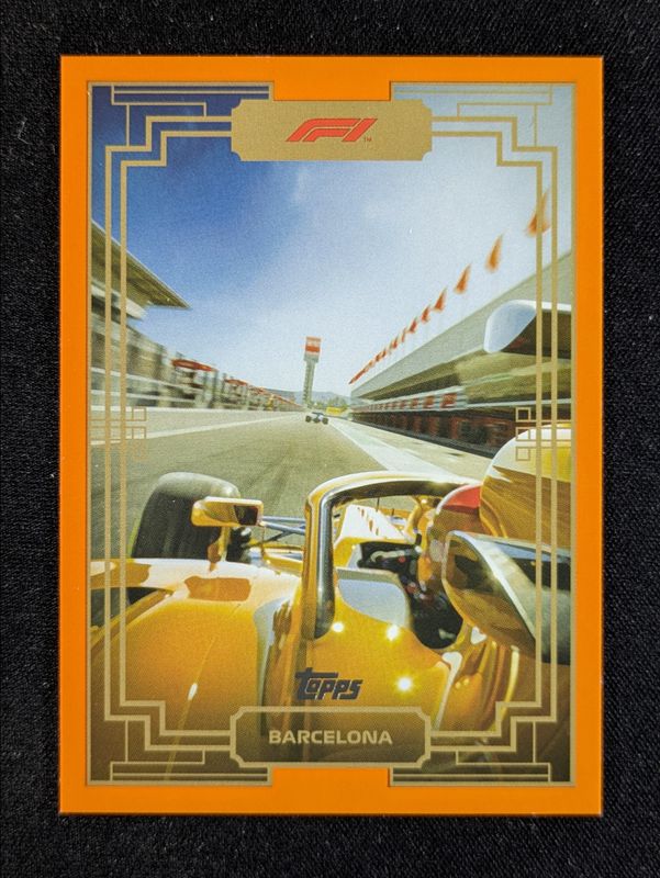 2022 Topps Formula 1 #ADGP-CT Art du Grand Prix Orange /25
