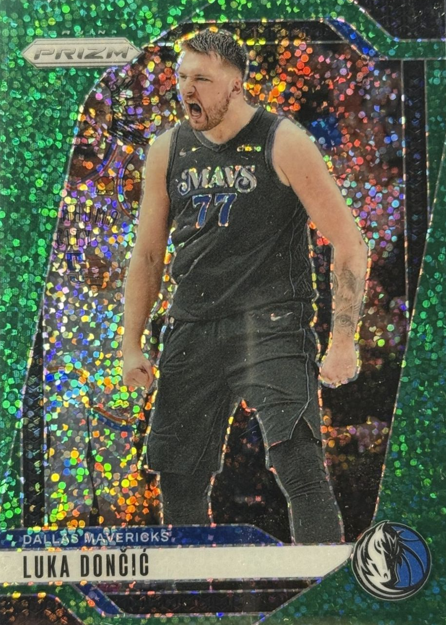 Luka Doncic 2024 Prizm #89 Green Sparkle /8 Price Guide - Sports