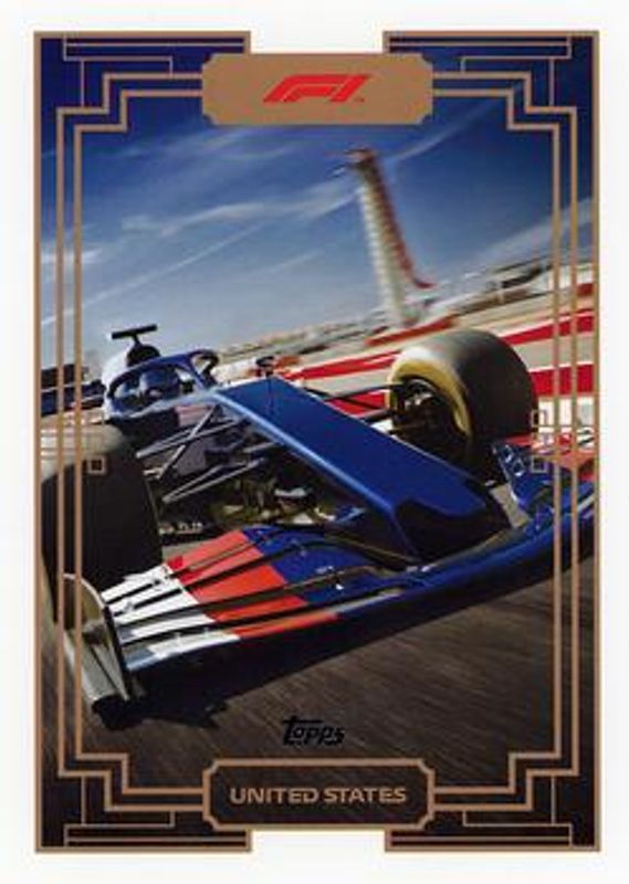 2022 Topps Formula 1 #ADGP-PC4 Art du Grand Prix Post